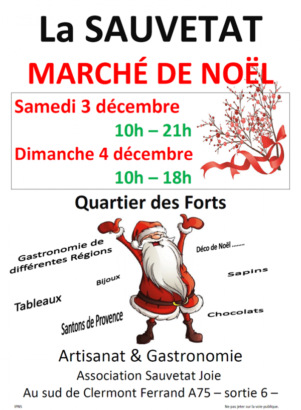 Marché de Noël La Sauvetat