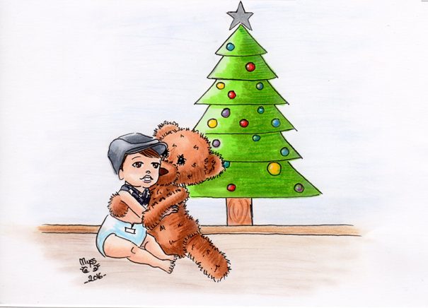 Camille et Egmont 2 ans
