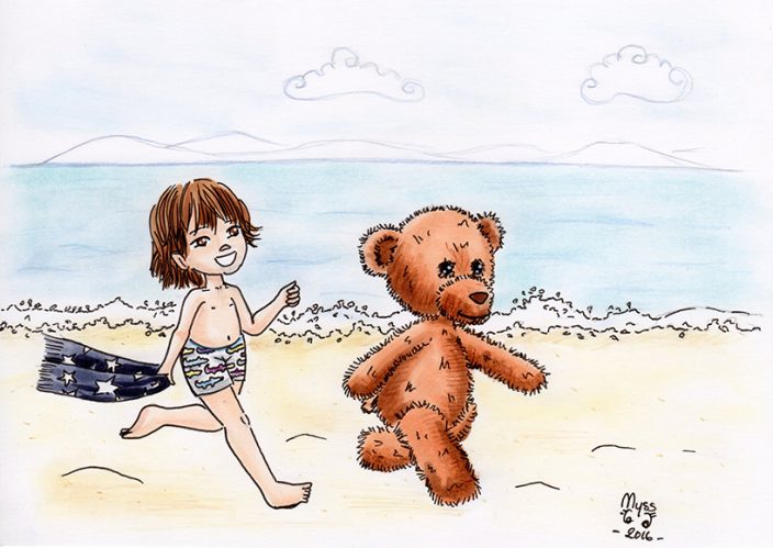 Camille et Egmont 4 ans