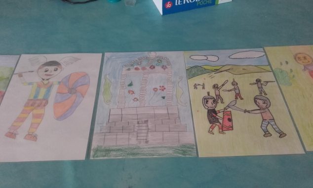 Ateliers Gergovie manga fresque 9