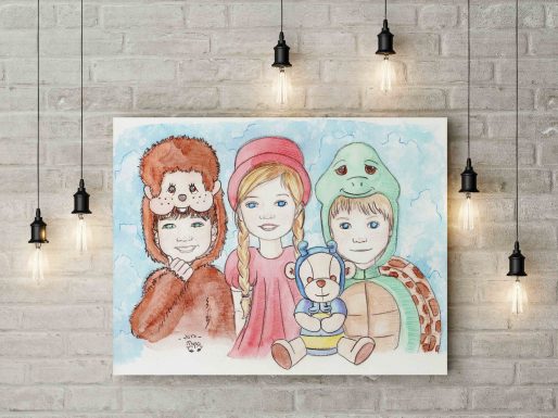 Enfants et doudous