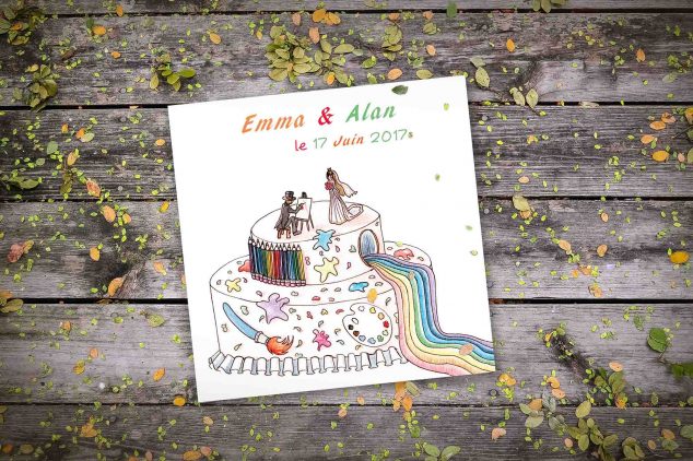 Faire-part Artiste